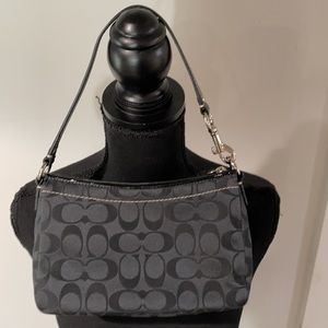 Black Coach signature bag